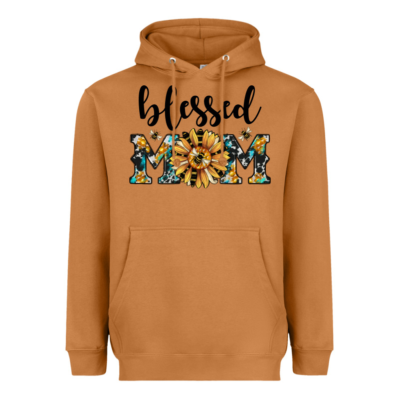 Blessed Mom Heavyweight Hoodie by JahusDesignShop | Teevron