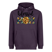 Plum blessed mom Heavyweight Hoodie - JahusDesignShop