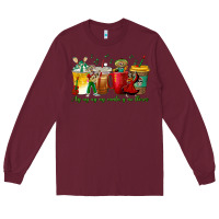 Burgundy Ay Ay  Ay Ay Canta y No Llores Coffee Cups Long Sleeve Tee - texasbilliewilder