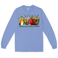 Colony Blue Ay Ay  Ay Ay Canta y No Llores Coffee Cups Long Sleeve Tee - texasbilliewilder