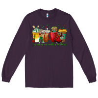 Plum Ay Ay  Ay Ay Canta y No Llores Coffee Cups Long Sleeve Tee - texasbilliewilder