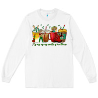 White Ay Ay  Ay Ay Canta y No Llores Coffee Cups Long Sleeve Tee - texasbilliewilder