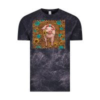 Cloud Black baby pig Vintage Tee - RanaPortraitStore