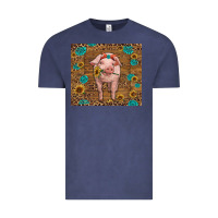 Vintage Denim baby pig Vintage Tee - RanaPortraitStore