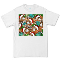 White santa skeleton christmas tumbler Premium Tee - Artiststas