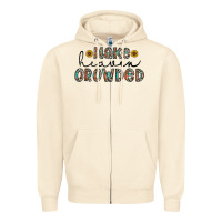Sandshell make heaven crowded Zipper Hoodie - CowhideDigitalArt