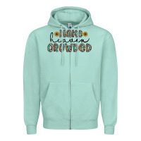 Seafoam make heaven crowded Zipper Hoodie - CowhideDigitalArt