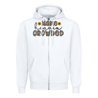 White make heaven crowded Zipper Hoodie - CowhideDigitalArt