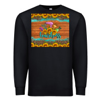 Black hairboss 200z skinny sunflowers leopard hairdresser Premium Sweatshirt - Artiststas
