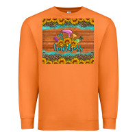 Carrot hairboss 200z skinny sunflowers leopard hairdresser Premium Sweatshirt - Artiststas