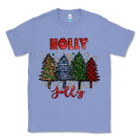 Colony Blue holly jolly Christmas trees Classic Tee - RanaPortraitStore