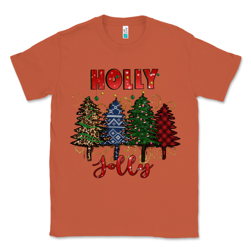 Holly Jolly Christmas Trees Classic Tee by RanaPortraitStore | Teevron