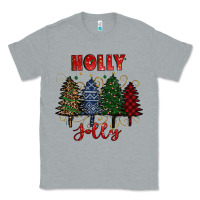 Heather Grey holly jolly Christmas trees Classic Tee - RanaPortraitStore