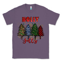 Lavender holly jolly Christmas trees Classic Tee - RanaPortraitStore