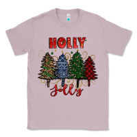 Lilac holly jolly Christmas trees Classic Tee - RanaPortraitStore