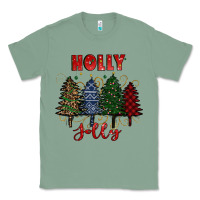 Sage holly jolly Christmas trees Classic Tee - RanaPortraitStore