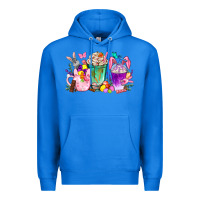 True Royal Easter coffee cups with Bunny Premium Hoodie - NancyCooperArtShop