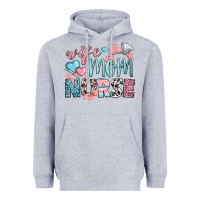 Heather Grey wife mom nurse Heavyweight Hoodie - BundleAndBundleShop