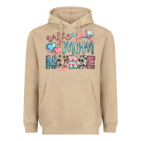 Mushroom wife mom nurse Heavyweight Hoodie - BundleAndBundleShop