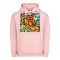 Thanksgiving Turkey With Tartan Seamless Pattern Bbs Urban Hoodie | Teevron