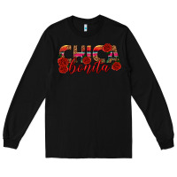 Black Chica Bonita Long Sleeve Tee - texasbilliewilder