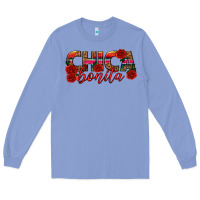 Colony Blue Chica Bonita Long Sleeve Tee - texasbilliewilder