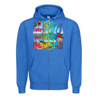 True Royal enjoy every moment of summer Zipper Hoodie - HRA Design Shop