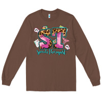 Chestnut speech therapist Long Sleeve Tee - AdoDesignShop