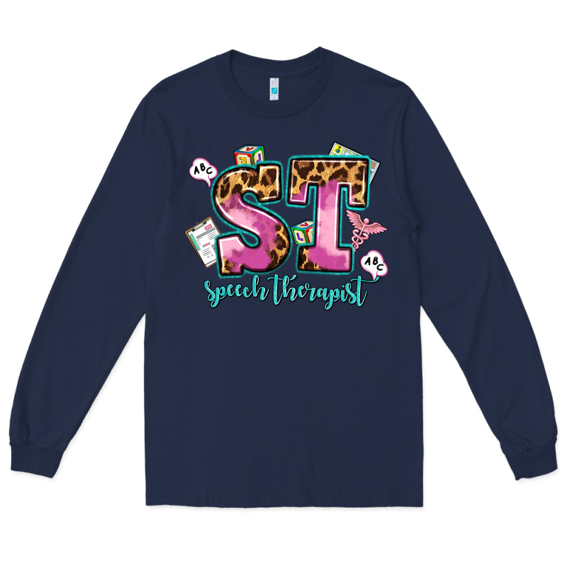 Speech Therapist Long Sleeve Tee by AdoDesignShop | Teevron