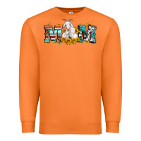 Carrot goat mom serape leopard cowhide goat family Premium Sweatshirt - Artiststas