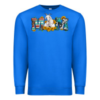 True Royal goat mom serape leopard cowhide goat family Premium Sweatshirt - Artiststas