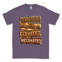 Lavender Educated motivated elevated melanated Classic Tee - Zillion Design Studio