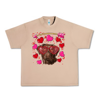 Burro Valentine's day  labrador retriever Urban Heavy Tee - RanaPortraitStore