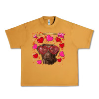 Peanut Butter Valentine's day  labrador retriever Urban Heavy Tee - RanaPortraitStore