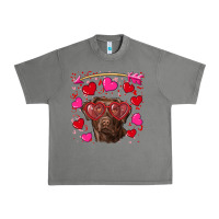 Tornado Valentine's day  labrador retriever Urban Heavy Tee - RanaPortraitStore