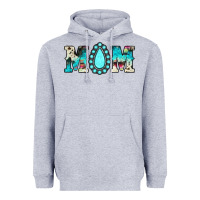 Heather Grey mom Heavyweight Hoodie - JahusDesignShop