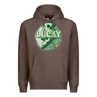 Coffee st. patrick's day lucky Premium Hoodie - MaliasSmallBusiness