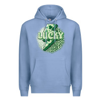 Colony Blue st. patrick's day lucky Premium Hoodie - MaliasSmallBusiness