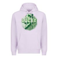 Lilac st. patrick's day lucky Premium Hoodie - MaliasSmallBusiness
