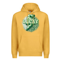 Mustard st. patrick's day lucky Premium Hoodie - MaliasSmallBusiness