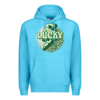 Ocean Blue st. patrick's day lucky Premium Hoodie - MaliasSmallBusiness