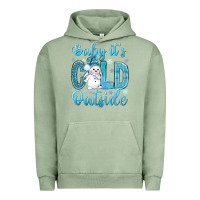Pigment Oil Green baby it's cold outside bbs Urban Hoodie - BundleAndBundleShop
