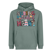 Sage nursing is a work of heart Heavyweight Hoodie - BundleAndBundleShop