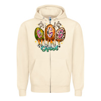 Sandshell egg hunt squad Zipper Hoodie - RacoonDesign