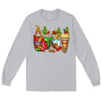Moon Dust mexican gnomes coffee cups Long Sleeve Tee - Zillion Design Studio
