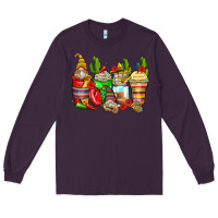 Plum mexican gnomes coffee cups Long Sleeve Tee - Zillion Design Studio