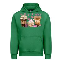 Emerald cat coffee cups with paw bbs Urban Hoodie - BundleAndBundleShop