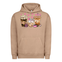 Pigment Burro cat coffee cups with paw bbs Urban Hoodie - BundleAndBundleShop