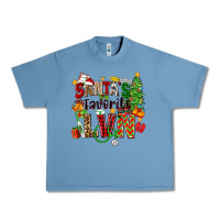 Pebble Blue santa's favorite lvn Urban Heavy Tee - Zillion Design Studio