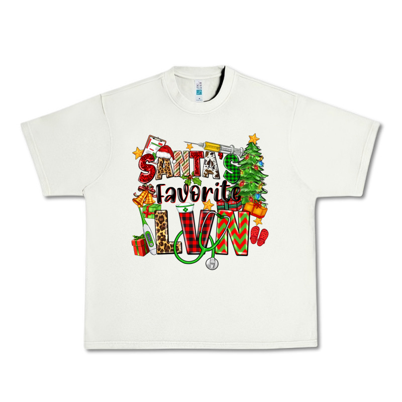Santa's Favorite Lvn Urban Heavy Tee by Zillion Design Studio | Teevron